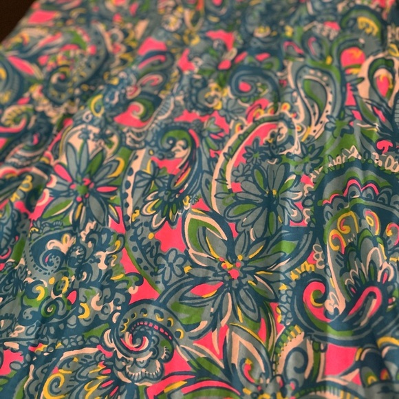 Lilly Pulitzer Cotton sleeveless dress women’s large - Picture 2 of 6